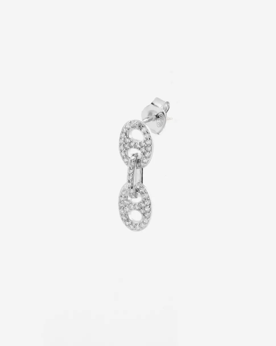 ORECCHINO PENDENTE SEA DROPS CON BRILLANTI