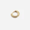 ORECCHINO SINGOLO PIERCING ETNICO PICCOLO / ORO GIALLO LUCIDO