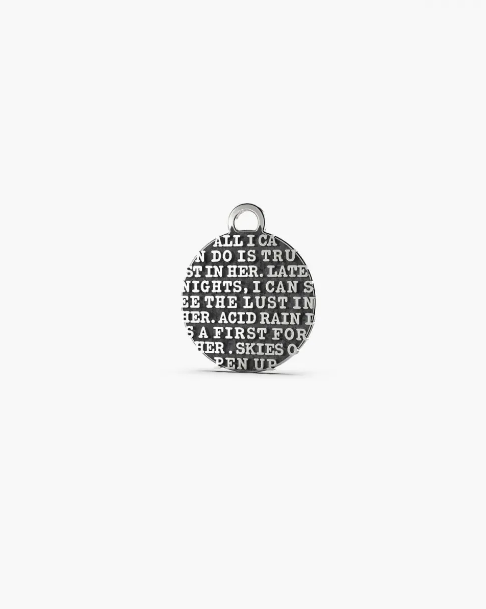PIASTRA LYRICS TONDA 22 PERSONALIZZABILE