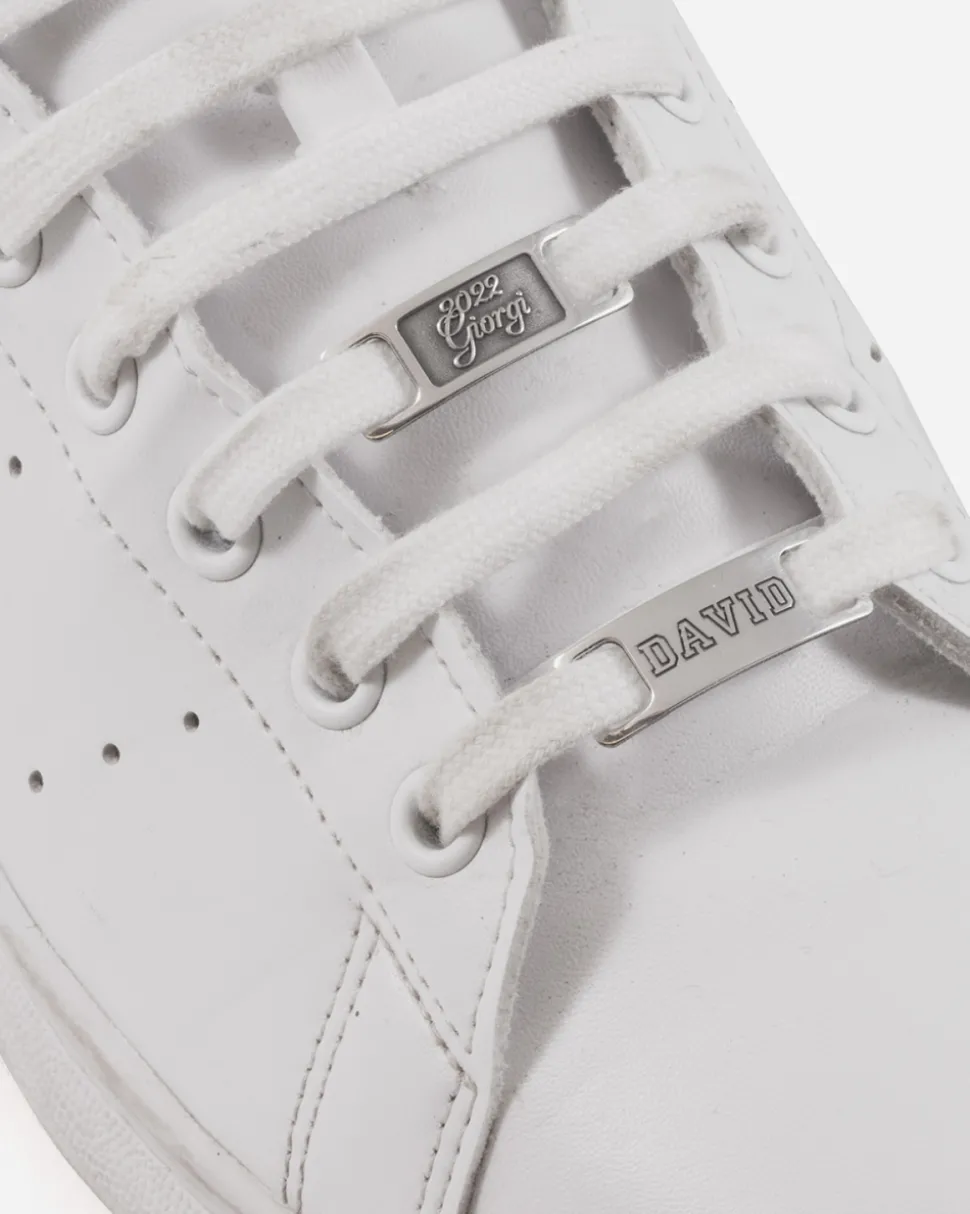 SNEAKER LACE TAG PERSONALIZZABILE TARGA RETTANGOLARE